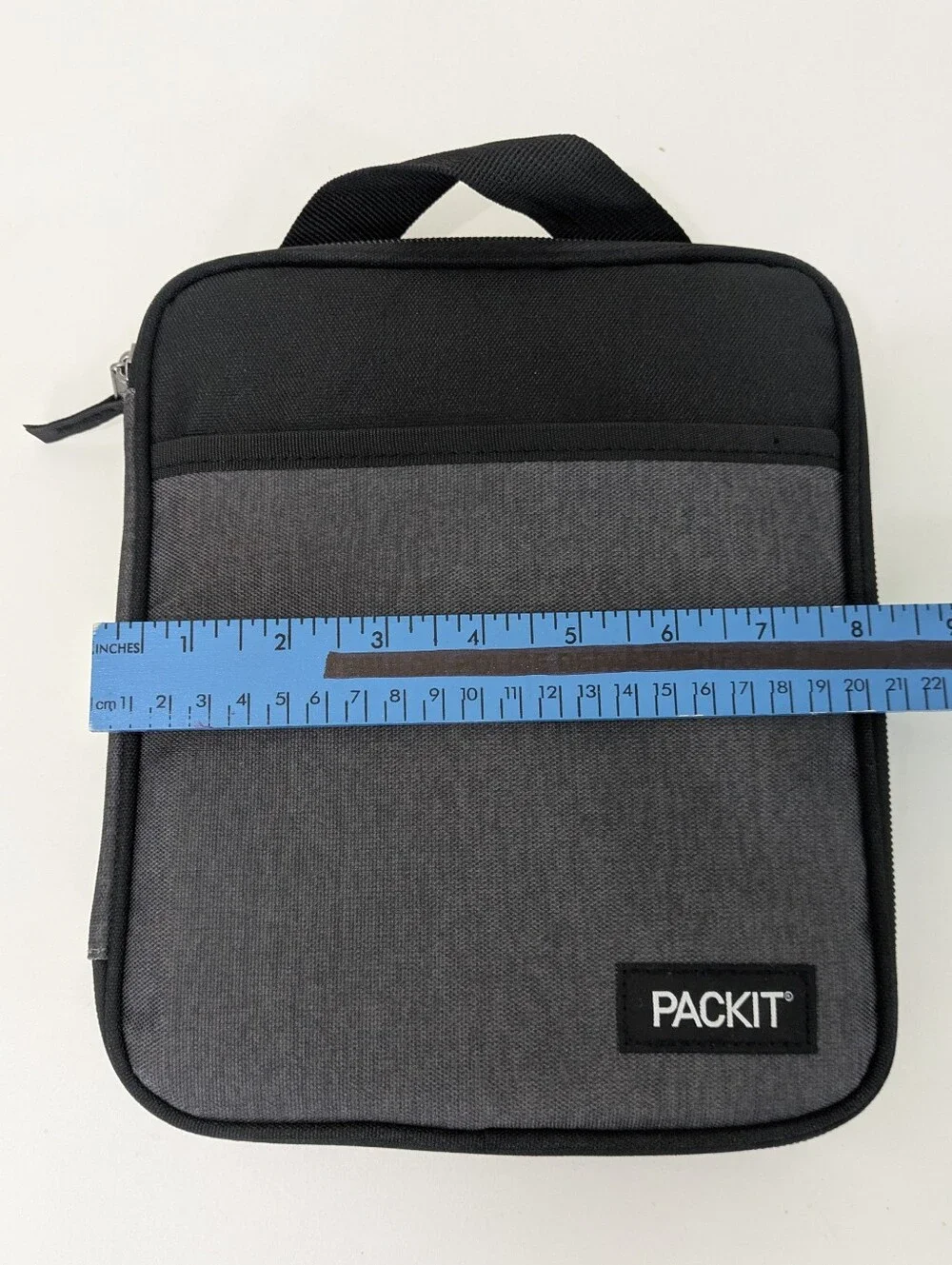 PackIt Freezable Lunchbox - Black & Gray - Pack It Cooler